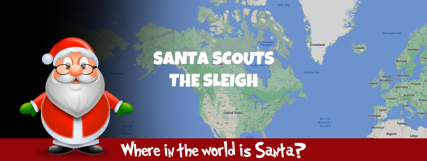 Santa Scouts the Sleigh 1