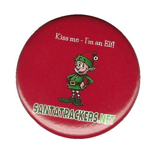 Santa Trackers Button