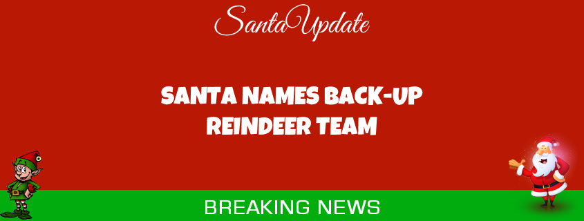 Reindeer Back-Up Team