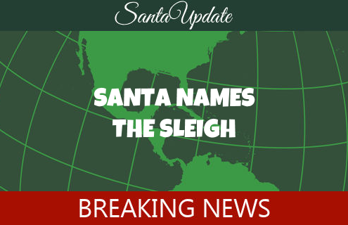 Santa Names the Sleigh 5