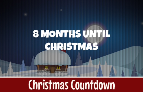 8 Months Until Christmas