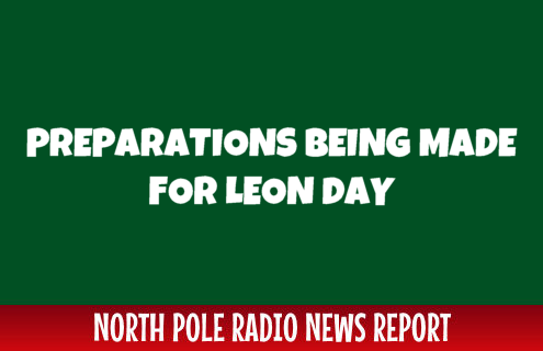 Leon Day at the North Pole