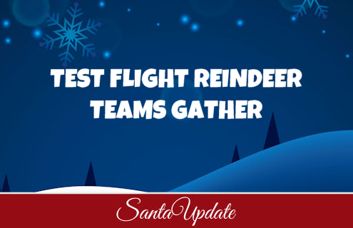 Test Flight Reindeer Gather