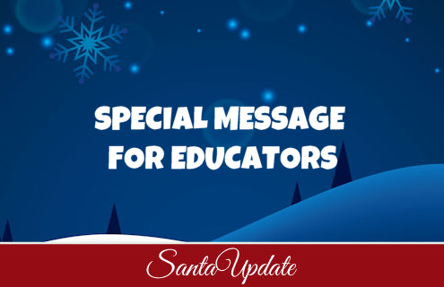 A Special Message to Teachers